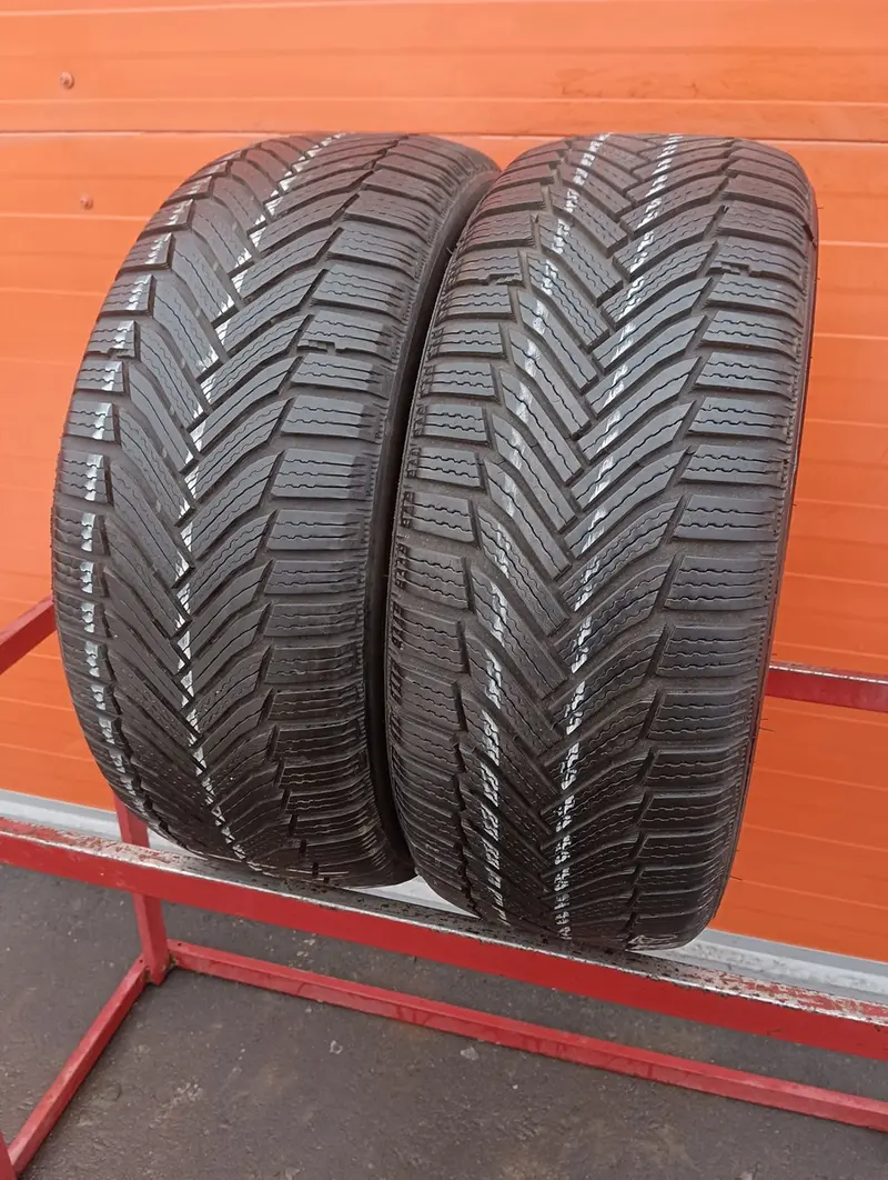Пара б/у шин 225/50 R17 Michelin Alpin 6
