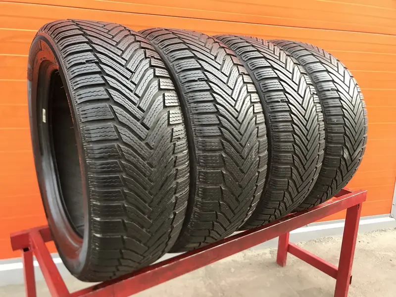 Комплект б/у шин 225/50 R17 Michelin Alpin 6, фото 1