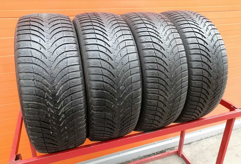 Комплект б/у шин 225/50 R17 Michelin Alpin A4