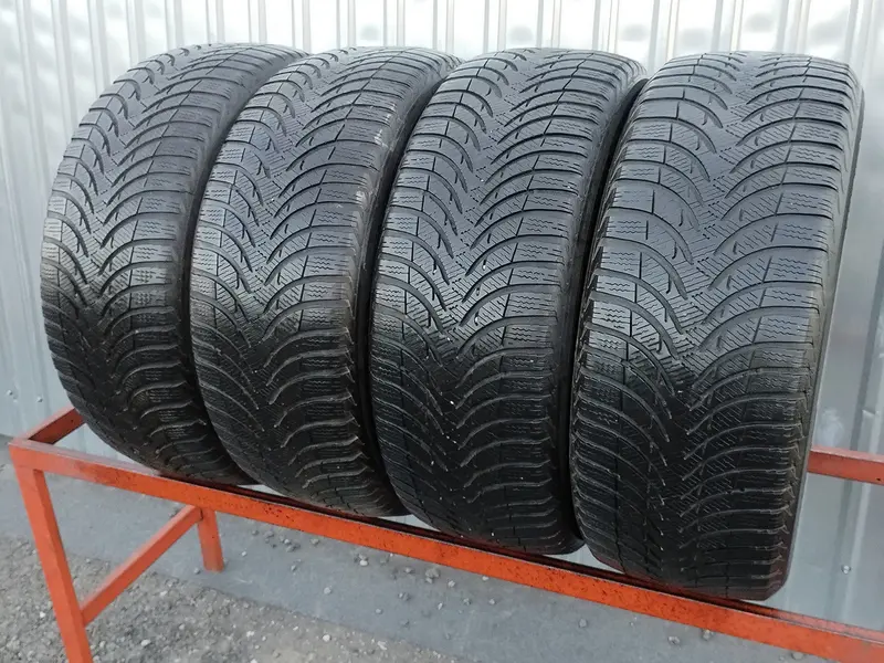 Комплект б/у шин 225/50 R17 Michelin Alpin A4