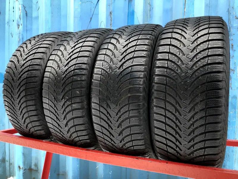 Комплект б/у шин 225/50 R17 Michelin Alpin A4 RunFlat MOE