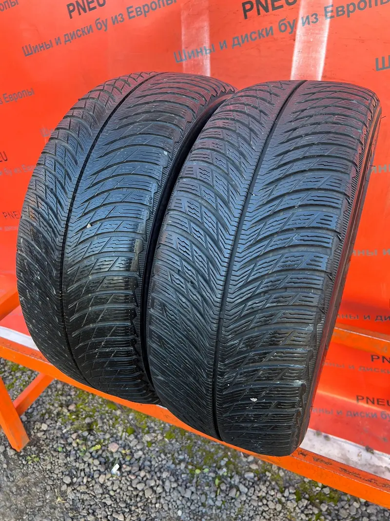 Пара б/у шин 225/50 R17 Michelin Pilot Alpin 5
