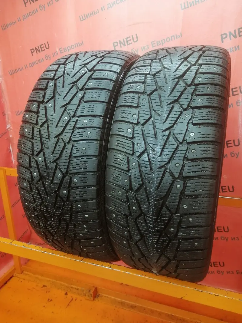 Пара б/у шин 225/50 R17 Nokian Hakkapeliitta 7