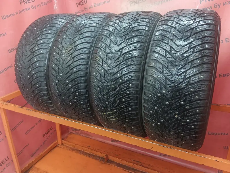 Комплект б/у шин 225/50 R17 Nokian Hakkapeliitta 8