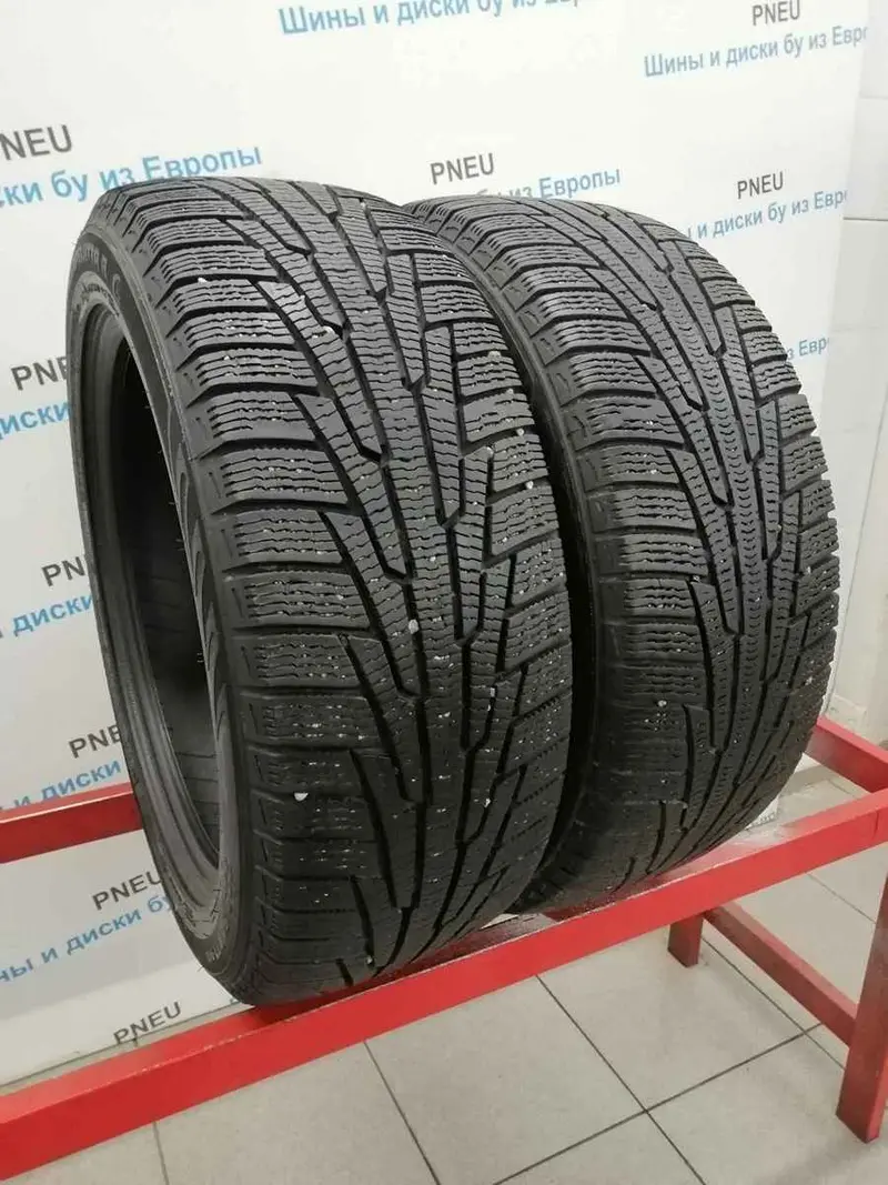 Пара б/у шин 225/50 R17 Nokian Hakkapeliitta R
