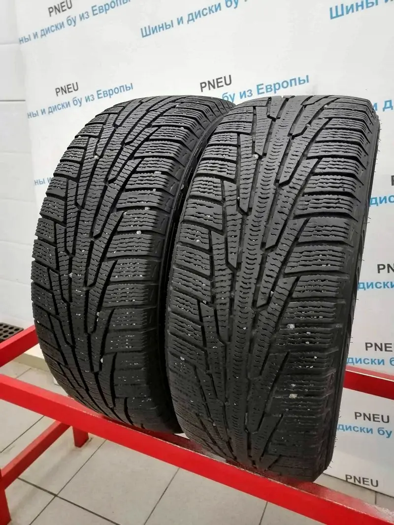 Пара б/у шин 225/50 R17 Nokian Hakkapeliitta R RunFlat