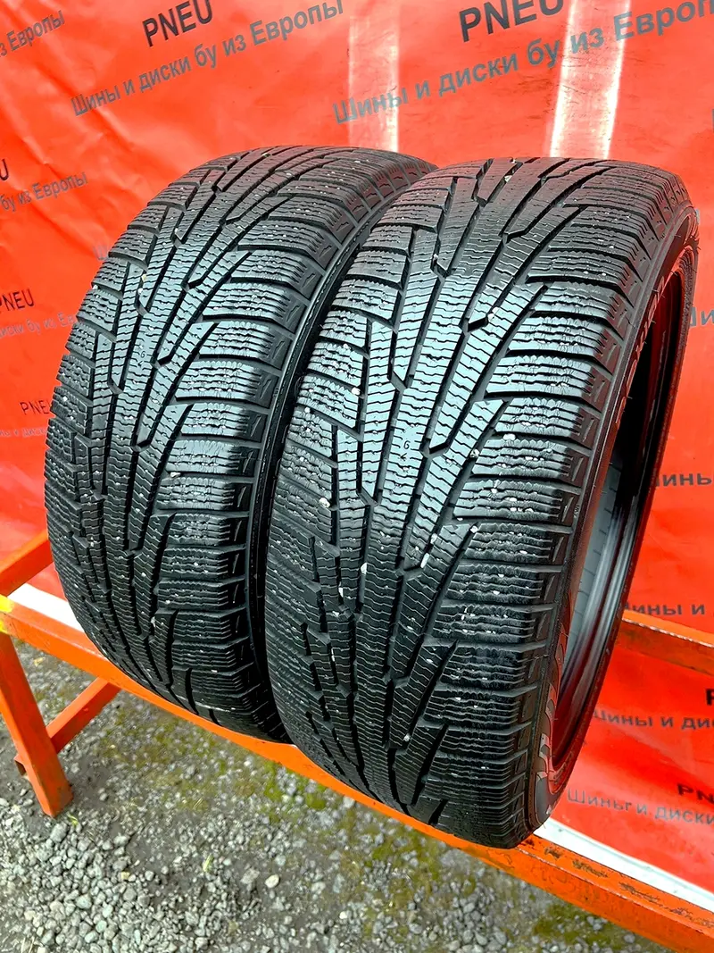 Пара б/у шин 225/50 R17 Nokian Hakkapeliitta R RunFlat