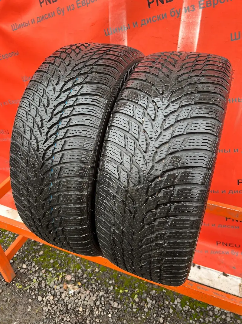 Пара б/у шин 225/50 R17 Nokian WR Snowproof