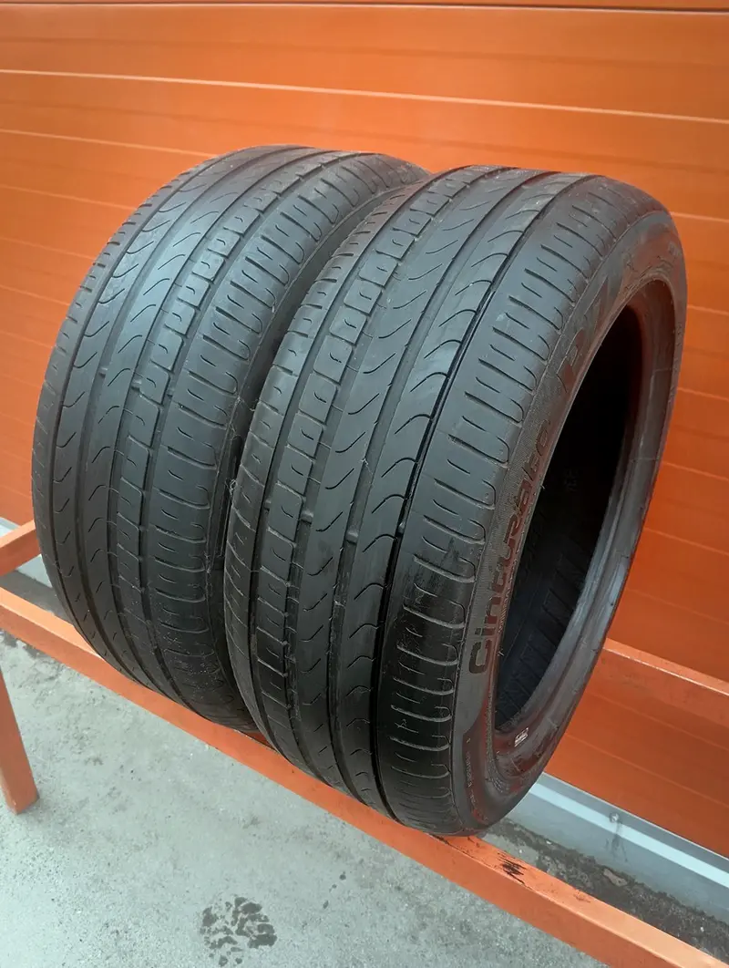 Пара б/у шин 225/50 R17 Pirelli P 7 Cinturato RunFlat, фото 1