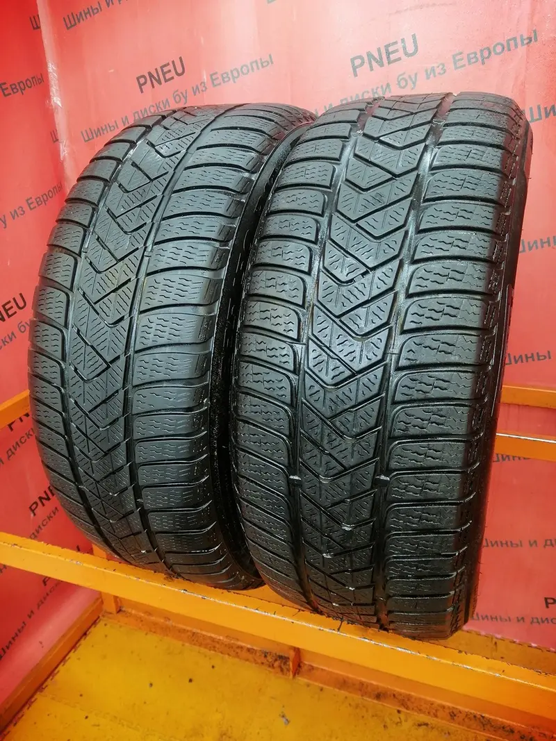 Пара б/у шин 225/50 R17 Pirelli Winter Sottozero 3
