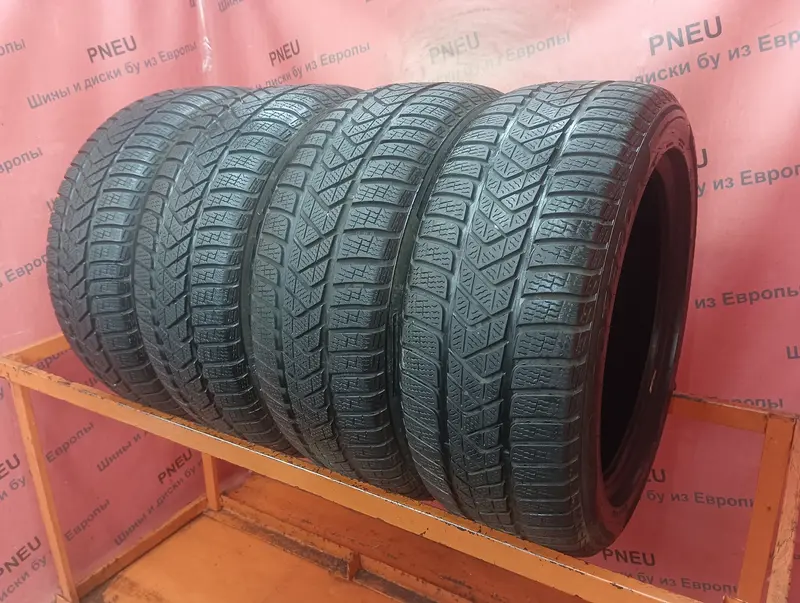 Комплект б/у шин 225/50 R17 Pirelli Winter Sottozero 3, фото 1