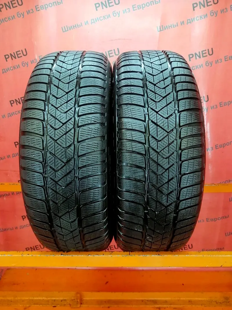 Пара б/у шин 225/50 R17 Pirelli Winter Sottozero 3 RunFlat