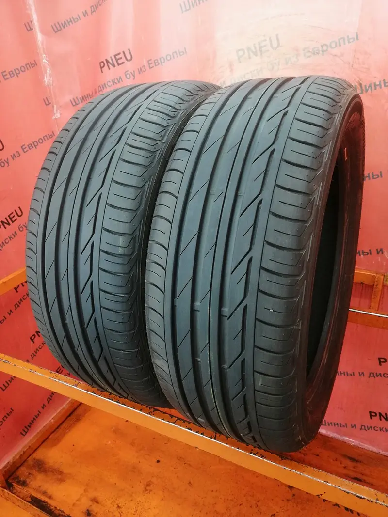 Пара б/у шин 225/50 R18 Bridgestone Turanza T001