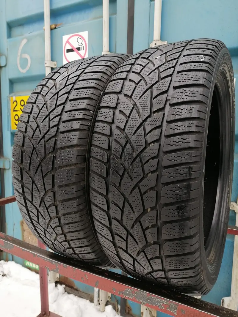 Пара б/у шин 225/50 R18 Dunlop SP Winter Sport 3D, фото 1