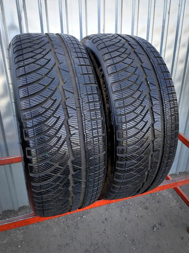 Пара б/у шин 225/50 R18 Michelin Pilot Alpin PA 4 RunFlat, фото 1