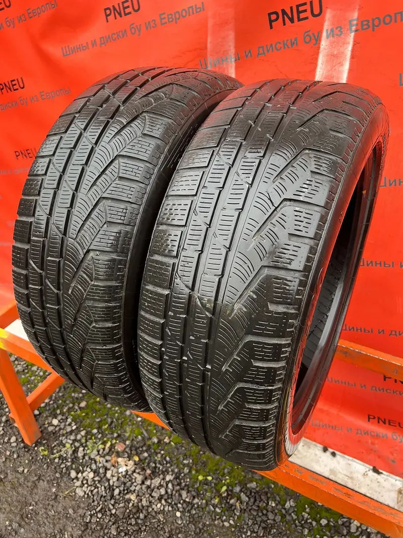 Пара б/у шин 225/50 R18 Pirelli Winter 240 Sottozero 2