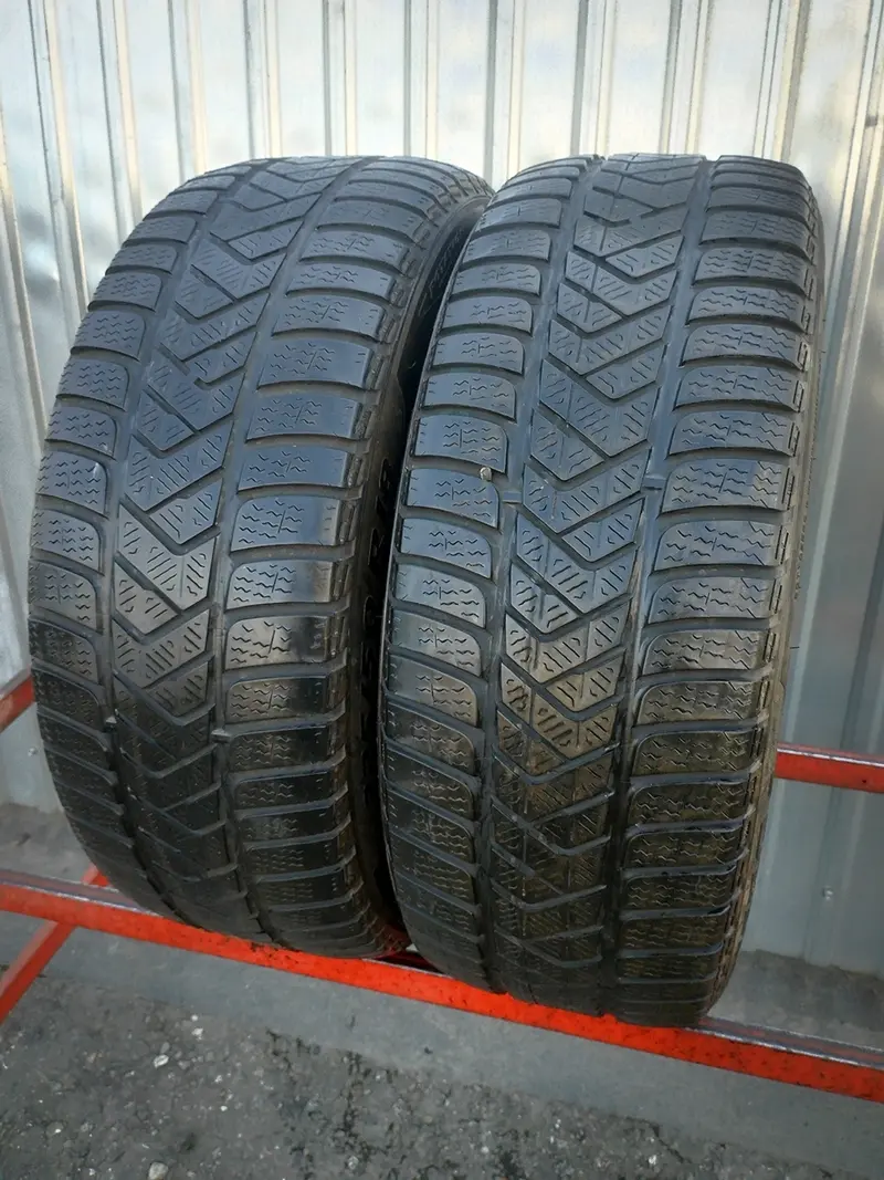 Пара б/у шин 225/50 R18 Pirelli Winter Sottozero 3 RunFlat, фото 1