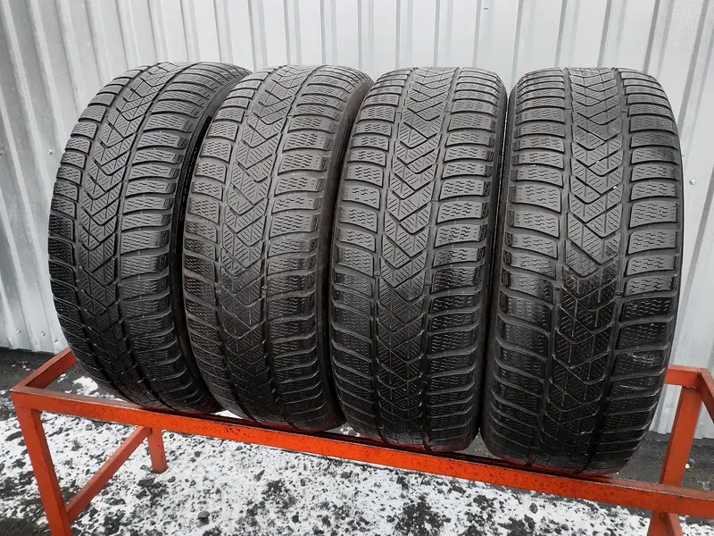 Комплект б/у шин 225/50 R18 Pirelli Winter Sottozero 3 RunFlat, фото 1
