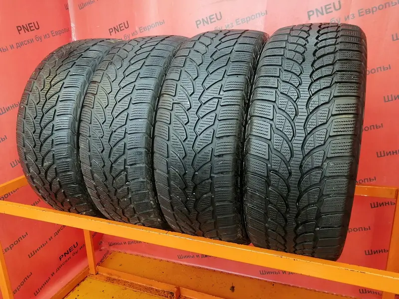 Комплект б/у шин 225/55 R16 Bridgestone Blizzak LM32
