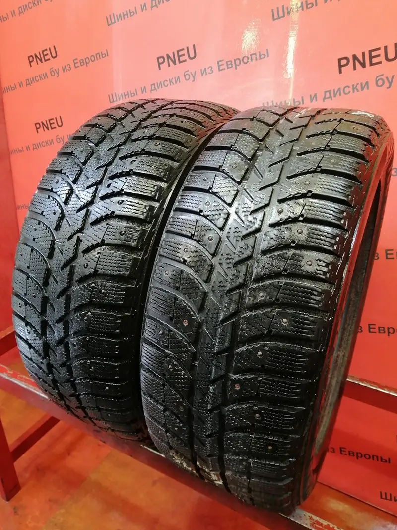 Пара б/у шин 225/55 R16 Bridgestone Ice Cruiser 5000