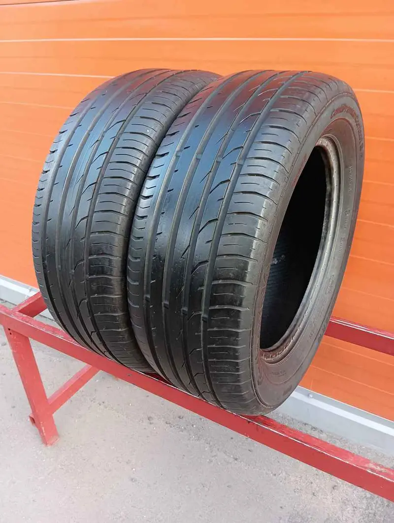 Пара б/у шин 225/55 R16 Continental ContiPremiumContact 2