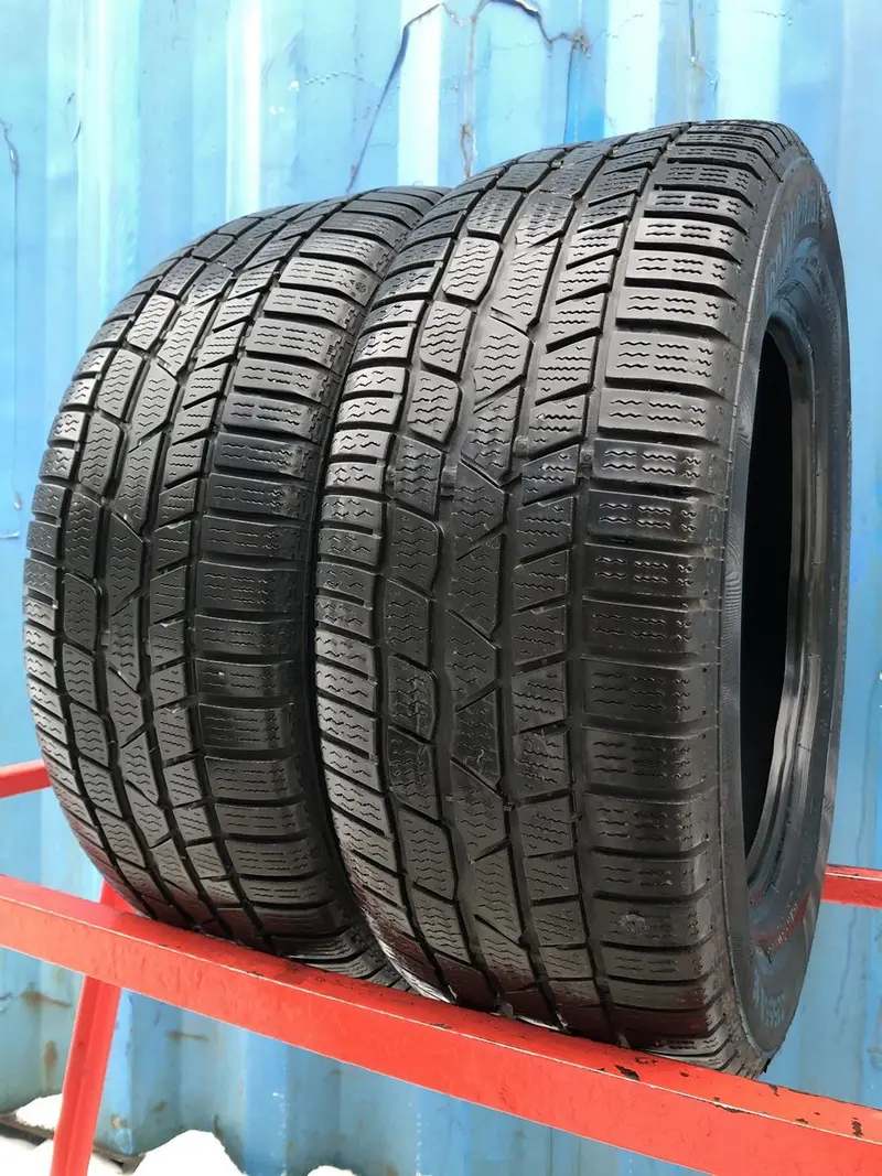 Пара б/у шин 225/55 R16 Continental ContiWinterContact TS 830 P