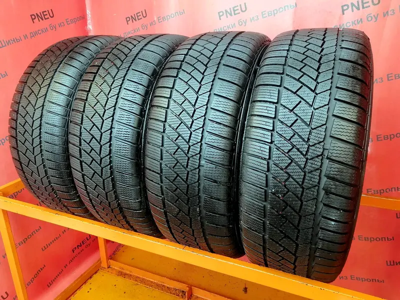 Комплект б/у шин 225/55 R16 Continental ContiWinterContact TS 830 P SSR