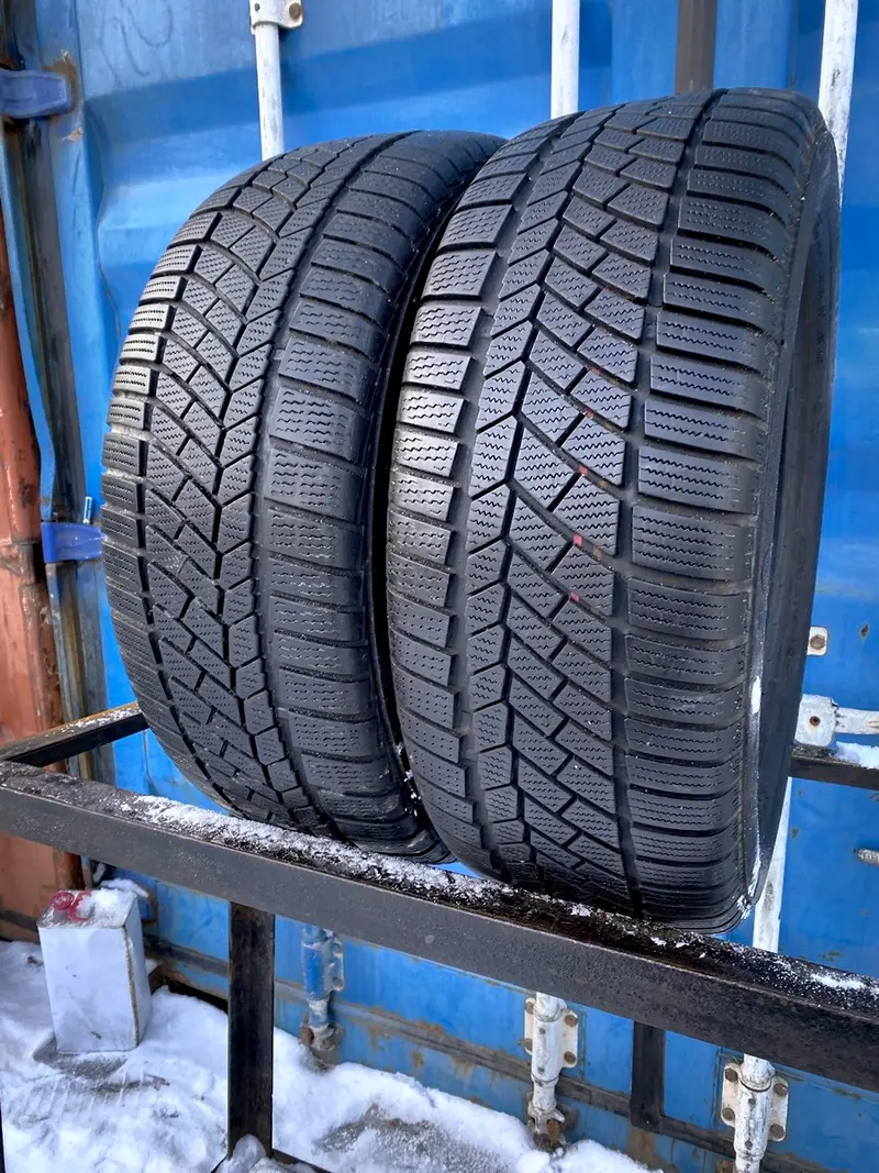 Пара б/у шин 225/55 R16 Continental ContiWinterContact TS 830 P SSR