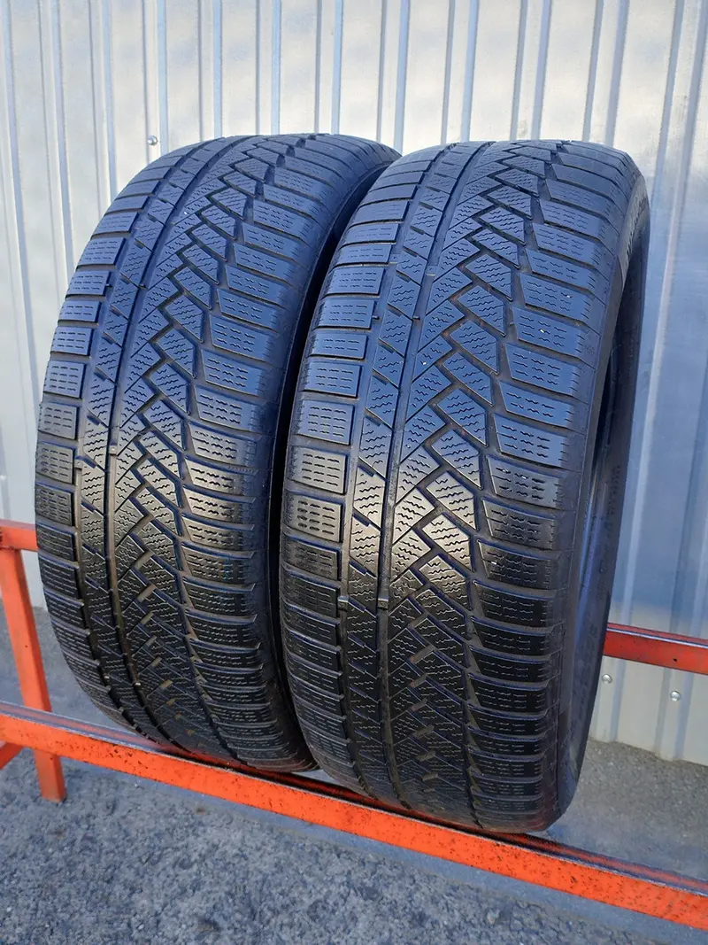 Пара б/у шин 225/55 R16 Continental ContiWinterContact TS 850 P
