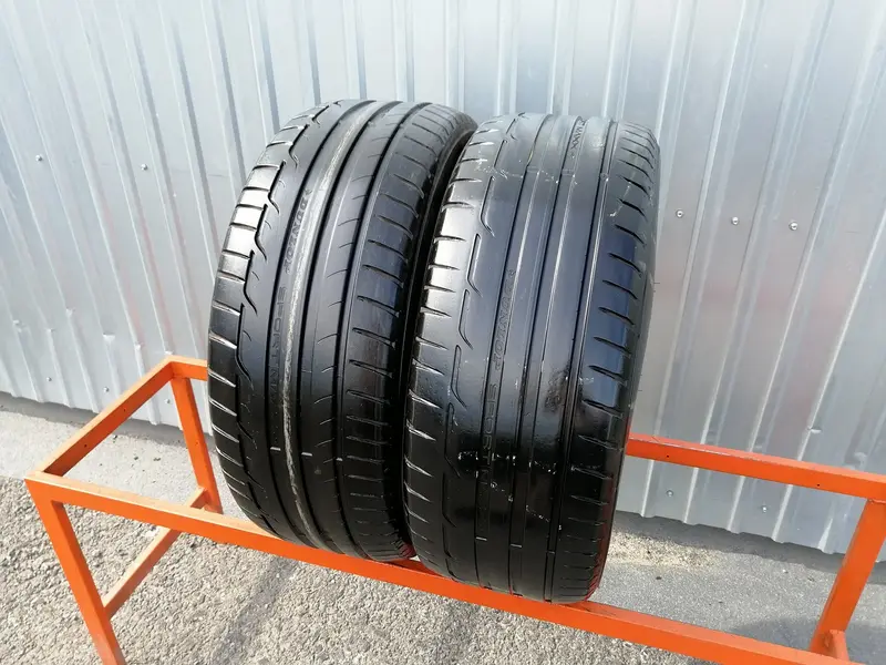 Пара б/у шин 225/55 R16 Dunlop SP Sport Maxx RT