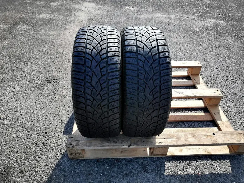 Пара б/у шин 225/55 R16 Dunlop SP Winter Sport 3D