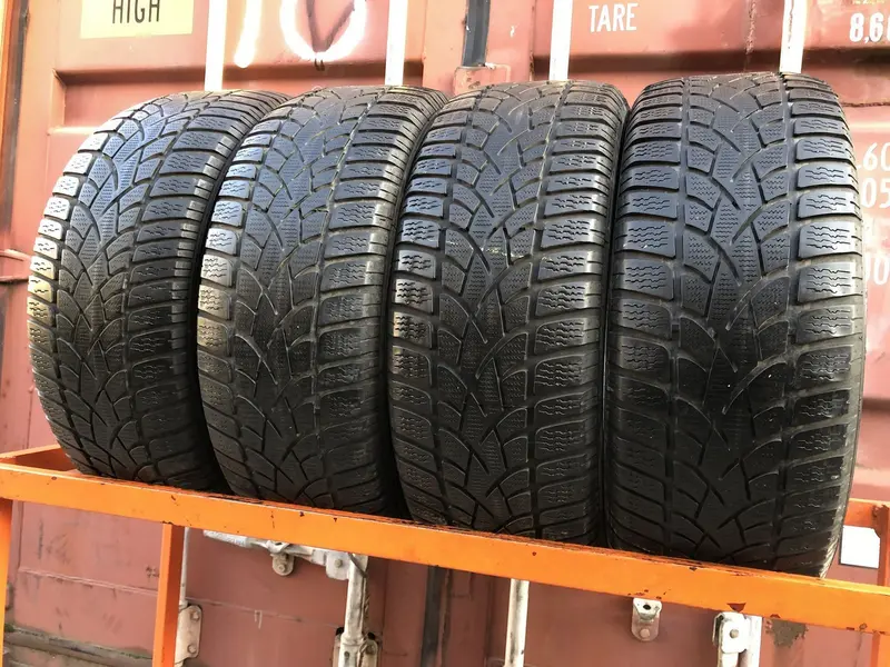 Комплект б/у шин 225/55 R16 Dunlop SP Winter Sport 3D