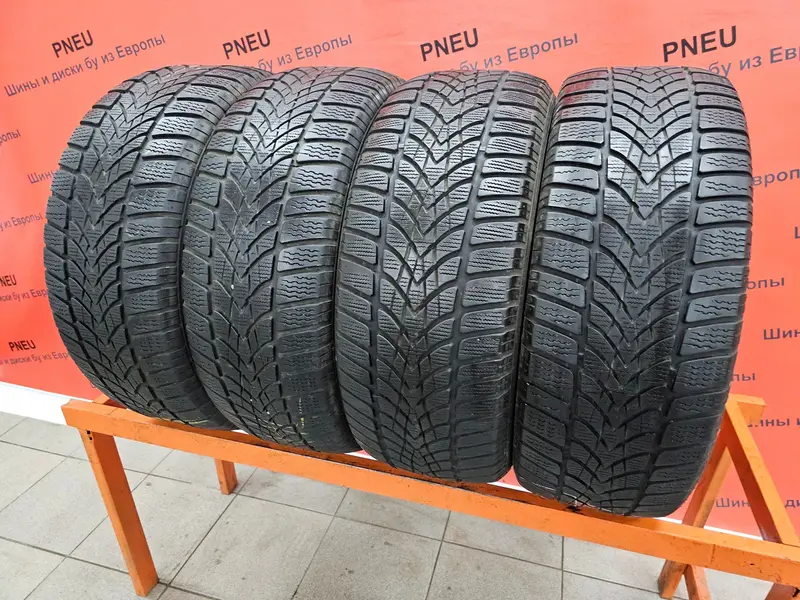 Комплект б/у шин 225/55 R16 Dunlop SP Winter Sport 4D