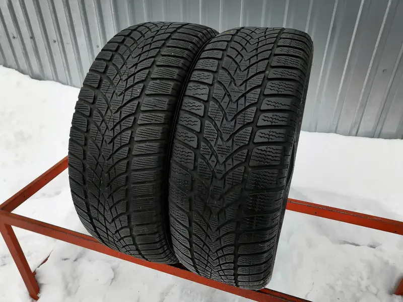 Пара б/у шин 225/55 R16 Dunlop SP Winter Sport 4D
