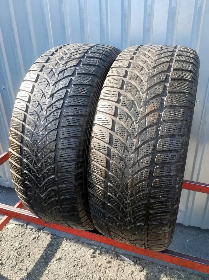 Пара б/у шин 225/55 R16 Dunlop SP Winter Sport 4D