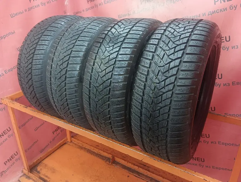Комплект б/у шин 225/55 R16 Dunlop Winter Sport 5