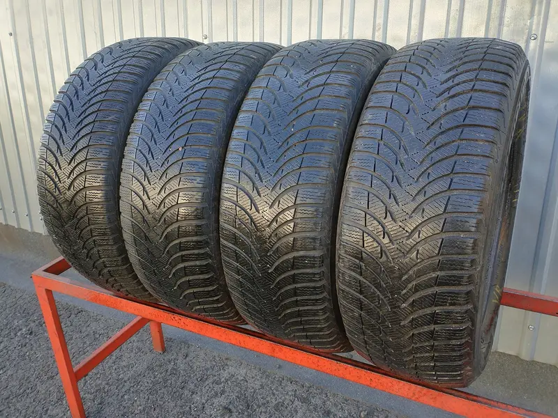 Комплект б/у шин 225/55 R16 Michelin Alpin A4