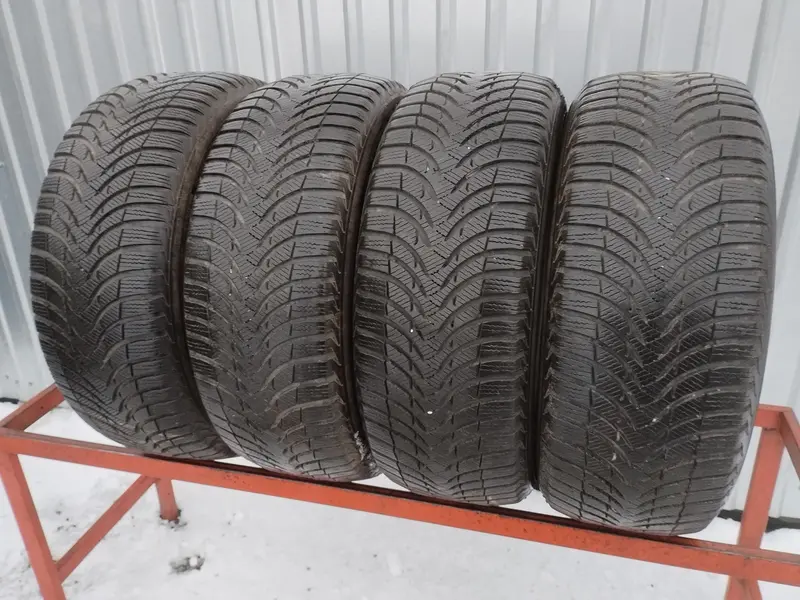 Комплект б/у шин 225/55 R16 Michelin Alpin A4