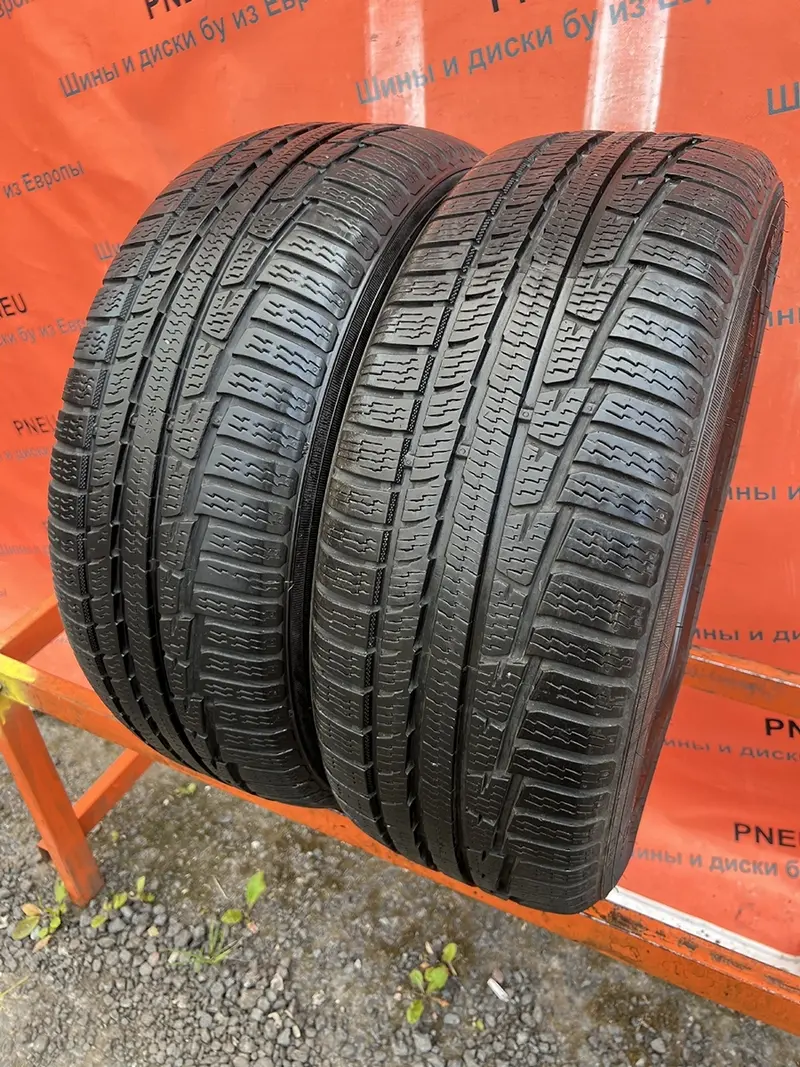 Пара б/у шин 225/55 R16 Nokian WR A3