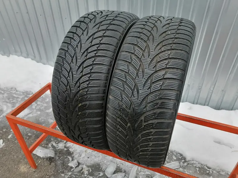 Пара б/у шин 225/55 R16 Nokian WR D3