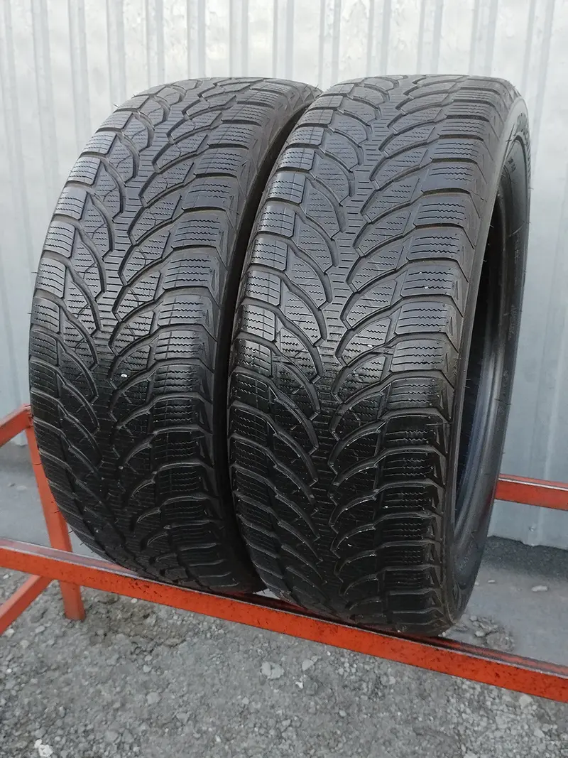 Пара б/у шин 225/55 R17 Bridgestone Blizzak LM32