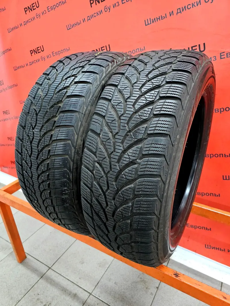 Пара б/у шин 225/55 R17 Bridgestone Blizzak LM32 RunFlat