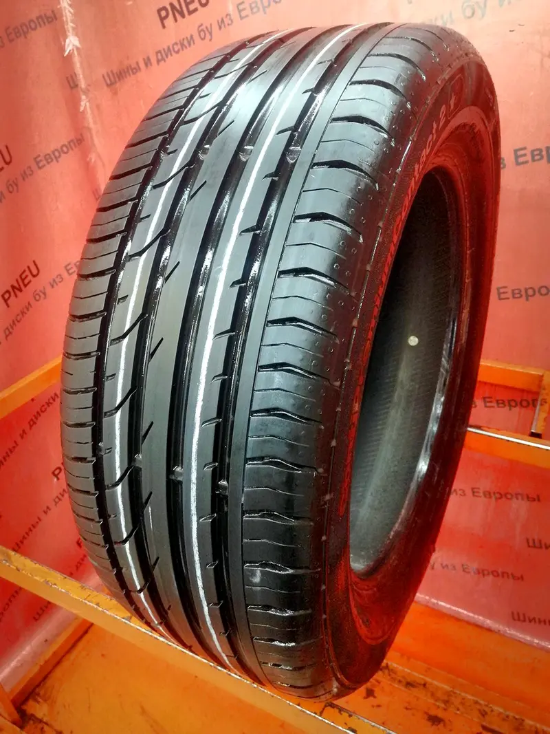 Б/у шина 225/55 R17 Continental ContiPremiumContact 2, фото 1
