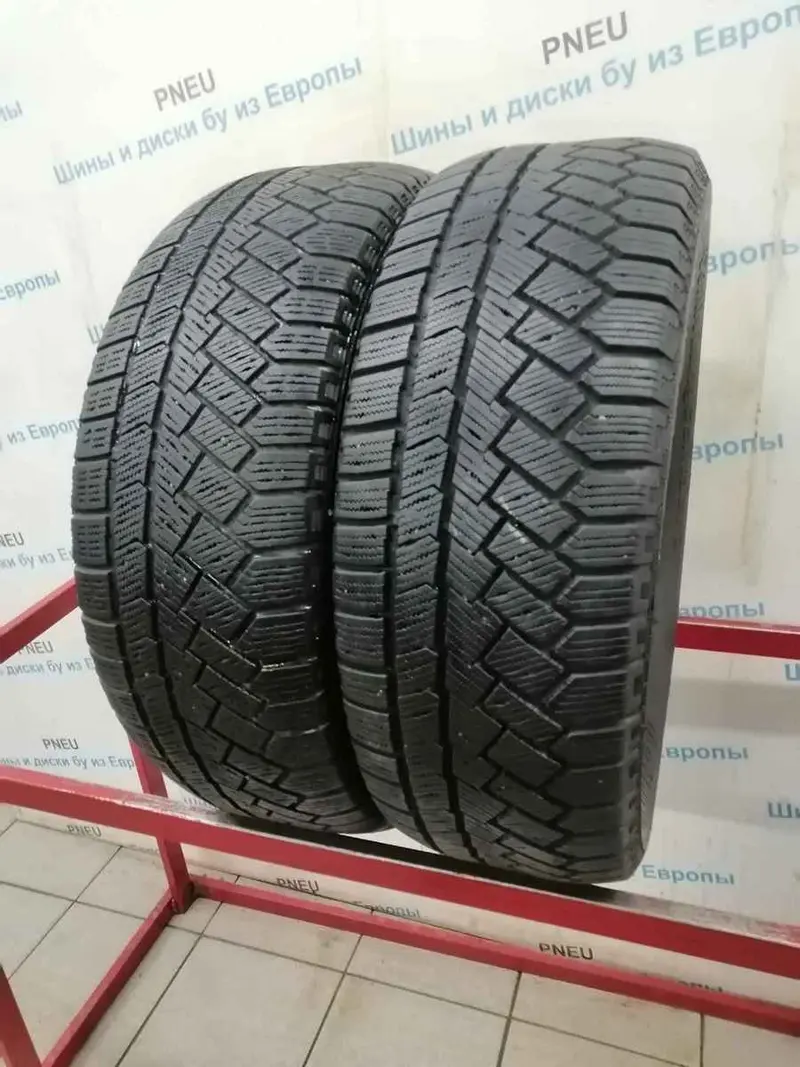 Пара б/у шин 225/55 R17 Continental ContiVikingContact 3