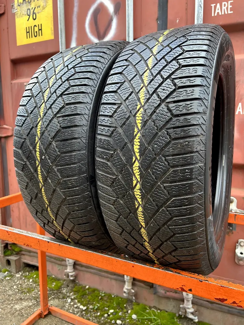 Пара б/у шин 225/55 R17 Continental ContiVikingContact 7