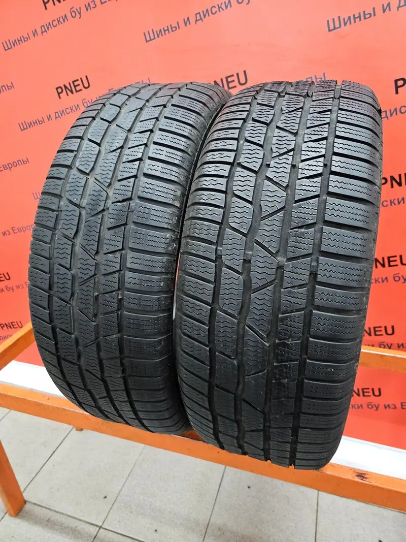 Пара б/у шин 225/55 R17 Continental ContiWinterContact TS 830 P