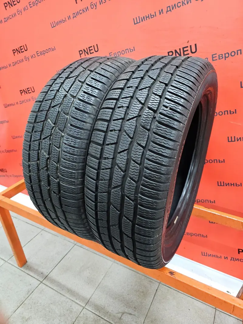 Пара б/у шин 225/55 R17 Continental ContiWinterContact TS 830 P