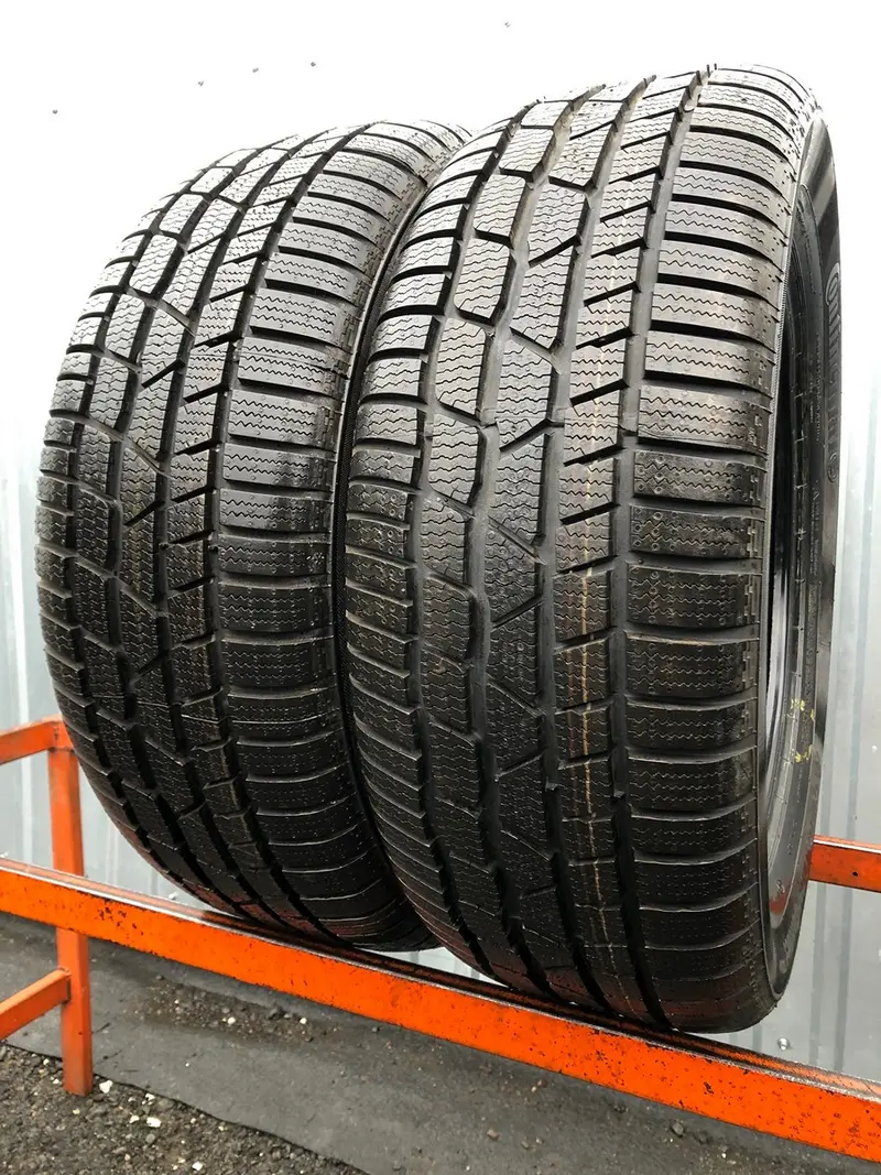 Пара б/у шин 225/55 R17 Continental ContiWinterContact TS 830 P