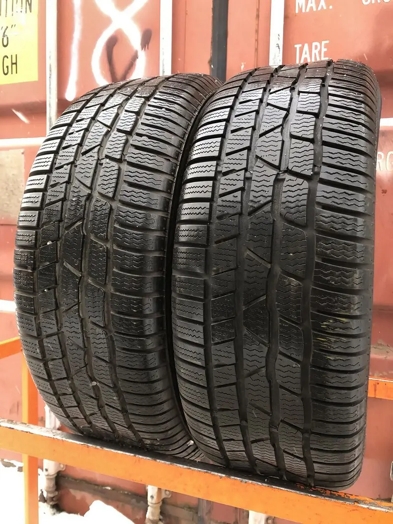 Пара б/у шин 225/55 R17 Continental ContiWinterContact TS 830 P