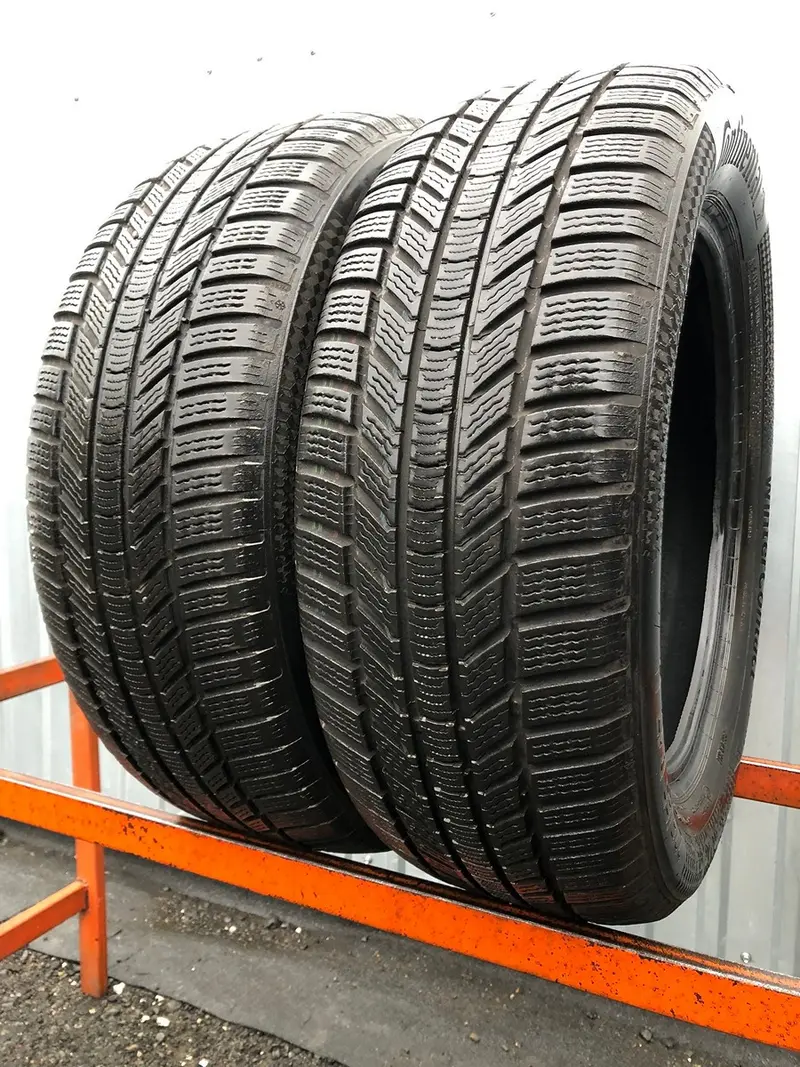 Пара б/у шин 225/55 R17 Continental ContiWinterContact TS 870 P